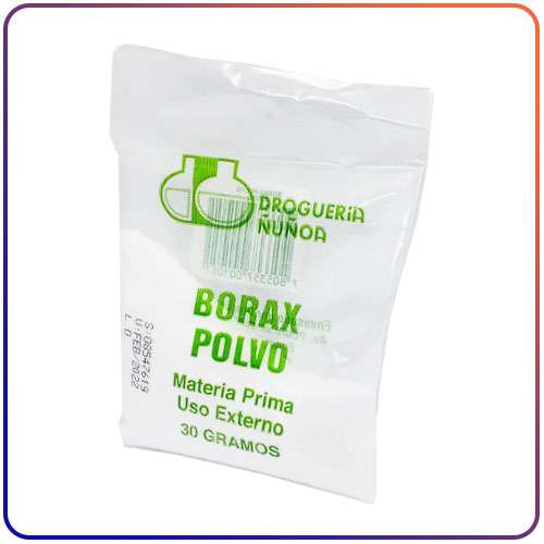 BORAX POLVO - 30 GRAMOS - Farmacias Amiga